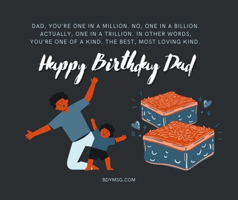 60 Birthday Wishes For Dad, Messages and Greeting Cards