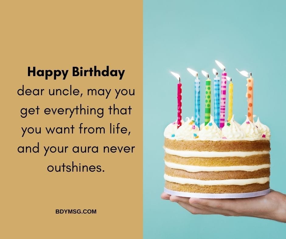 45 Birthday Wishes For Uncle Messages And Images BDYMSG