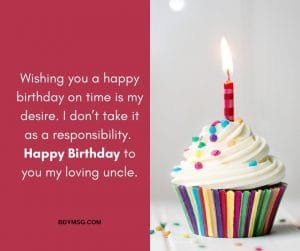 45 Birthday Wishes For Uncle, Messages And Images - Bdymsg