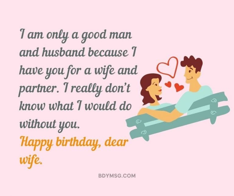 60 Special Birthday Wishes For Wife, Messages and Images