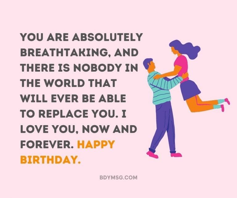 60 Special Birthday Wishes For Wife, Messages and Images