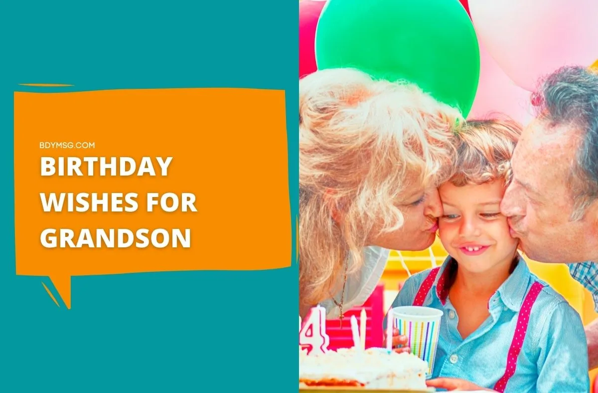 Birthday Wishes For Grandson from Grandparents