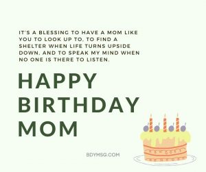 75 Birthday Wishes For Mom, Messages and Greetings - BDYMSG