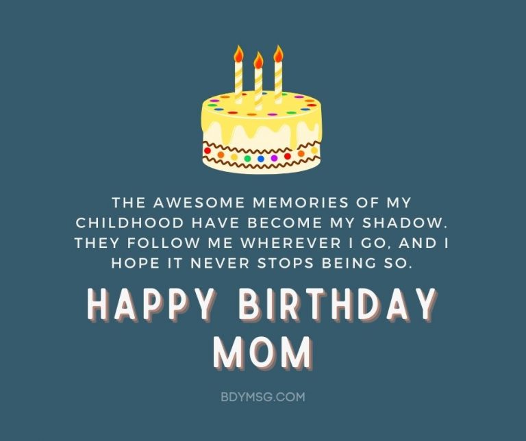 75 Birthday Wishes For Mom, Messages and Greetings - BDYMSG