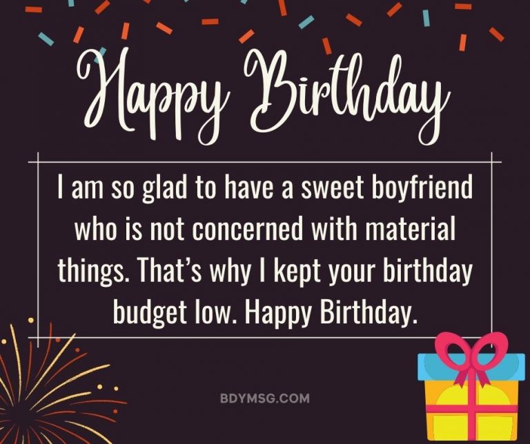 45 Funny Birthday Wishes for Him (Boyfriend/Husband) - BDYMSG