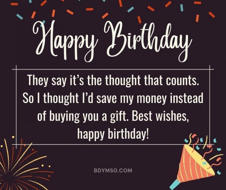 45 Funny Birthday Wishes for Him (Boyfriend/Husband) - BDYMSG