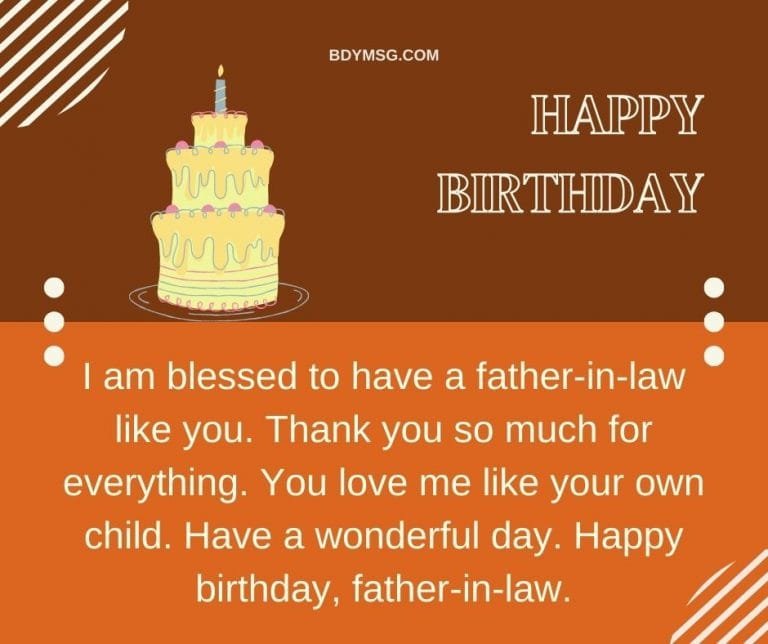 60 Happy Birthday Wishes For Father In Law [updated December]