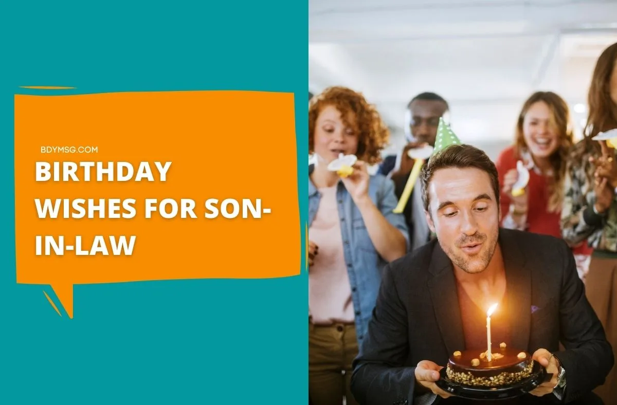 Birthday Wishes for Son-in-Law