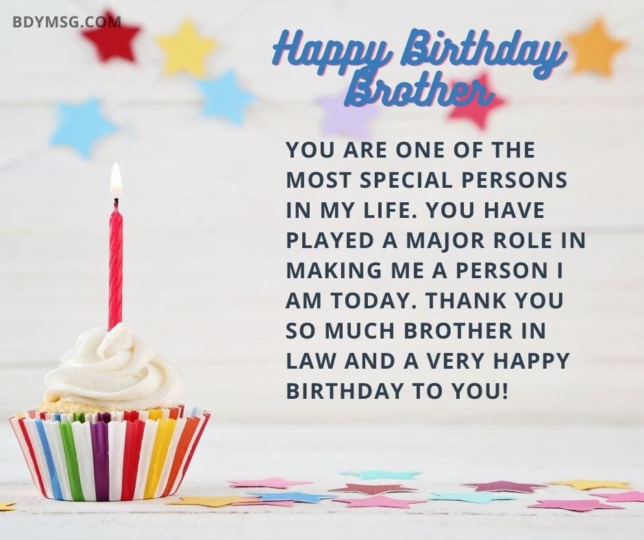 Birthday Wishes For Brother With Images