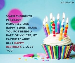 65 Happy Birthday Wishes for Aunt and Messages