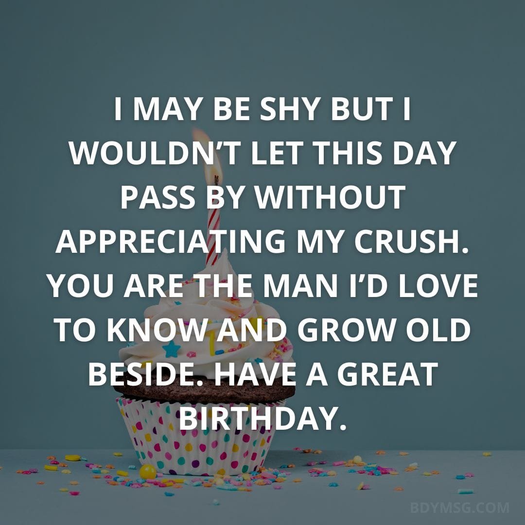 70 Special Birthday Wishes For Your Crush BDYMSG