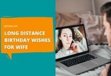 Long Distance Birthday Wishes for Wife